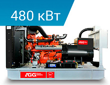 Дизельный генератор AGG Power S660E5 Stamford